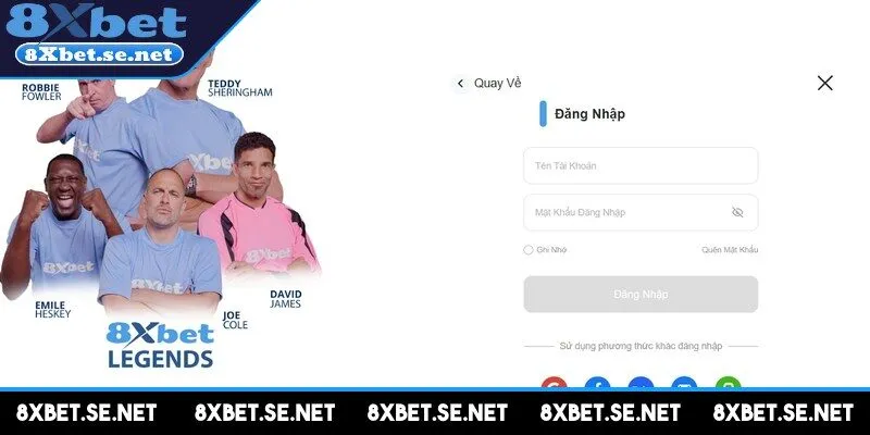 Thực hiện các bước đăng nhập tài khoản theo đúng hướng dẫn