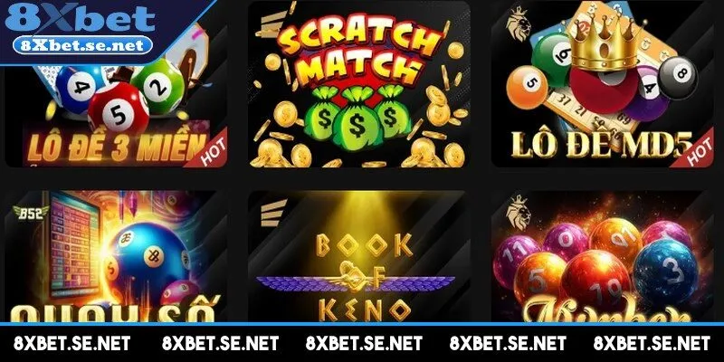 Những nhà cung cấp xổ số uy tín trên nền tảng 8xbet